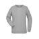 Sudadera orgánica mujer JN8021. Color grey/heather.