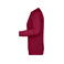 Sudadera orgánica mujer JN8021. Color wine.