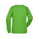 Sudadera orgánica mujer JN8021. Color lime/green.