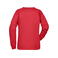 Sudadera orgánica mujer JN8021. Color red.