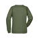 Sudadera orgánica mujer JN8021. Color olive.