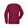 Sudadera orgánica mujer JN8021. Color wine.