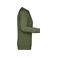 Sudadera orgánica mujer JN8021. Color olive.