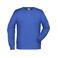Sudadera org&aacute;nica hombre JN8022. Color royal/heather.