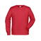 Sudadera org&aacute;nica hombre JN8022. Color red.