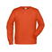 Sudadera org&aacute;nica hombre JN8022. Color orange.