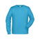 Sudadera org&aacute;nica hombre JN8022. Color turquoise.