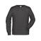 Sudadera org&aacute;nica hombre JN8022. Color graphite.