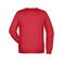 Sudadera org&aacute;nica hombre JN8022. Color red.