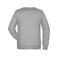 Sudadera org&aacute;nica hombre JN8022. Color grey/heather.