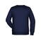 Sudadera org&aacute;nica hombre JN8022. Color navy.