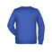 Sudadera org&aacute;nica hombre JN8022. Color royal/heather.