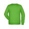 Sudadera org&aacute;nica hombre JN8022. Color lime/green.