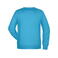 Sudadera org&aacute;nica hombre JN8022. Color turquoise.