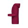 Sudadera con capucha orgánica hombre JN8024. Color wine.