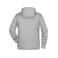 Sudadera con capucha orgánica hombre JN8024. Color grey/heather.