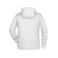 Sudadera con capucha orgánica hombre JN8024. Color white.