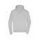 Sudadera oversize con capucha hombre JN8034. Color soft grey.