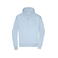 Sudadera oversize con capucha hombre JN8034. Color light/blue.