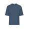 Camiseta oversize gruesa unisex JN8041. Color dusty blue.