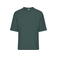 Camiseta oversize gruesa unisex JN8041. Color smoky green.