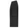 Camiseta oversize gruesa unisex JN8041. Color black.