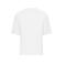 Camiseta oversize gruesa unisex JN8041. Color white.