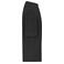 Camiseta oversize gruesa unisex JN8041. Color black.