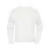 Sudadera oversize reciclada unisex JN8042. Color white.