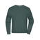 Sudadera oversize reciclada unisex JN8042. Color smoky green.