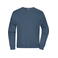 Sudadera oversize reciclada unisex JN8042. Color dusty blue.
