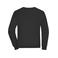 Sudadera oversize reciclada unisex JN8042. Color black.