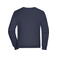 Sudadera oversize reciclada unisex JN8042. Color navy.