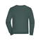 Sudadera oversize reciclada unisex JN8042. Color smoky green.