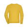 Sudadera oversize reciclada unisex JN8042. Color sunflower.