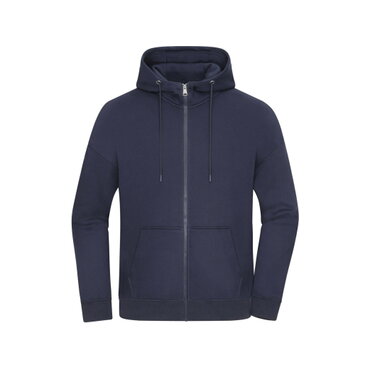 Sudadera con capucha y cremallera reciclada unisex JN8043