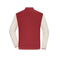 Beisbolera universitaria reciclada unisex JN8044. Color carmine red/sandstone.