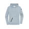 Sudadera con capucha reciclada mujer JN8045. Color milky blue.