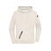 Sudadera con capucha reciclada mujer JN8045. Color sandstone.