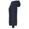Sudadera con capucha reciclada mujer JN8045. Color navy.