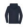 Sudadera con capucha reciclada mujer JN8045. Color navy.
