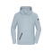 Sudadera con capucha reciclada hombre JN8046. Color milky blue.