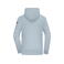 Sudadera con capucha reciclada hombre JN8046. Color milky blue.