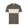 Camiseta orgánica unisex JN8049. Color muddy brown/sandstone.