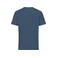 Camiseta orgánica unisex JN8049. Color dusty blue/sandstone.