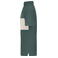 Polo orgánico unisex JN8050. Color smoky green/sandstone.