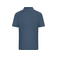 Polo orgánico unisex JN8050. Color dusty blue/sandstone.