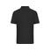 Polo orgánico unisex JN8050. Color black/sandstone.