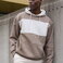 Sudadera con capucha combinada unisex JN8051. .