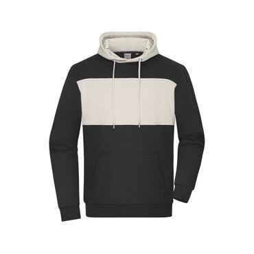 Sudadera con capucha combinada unisex JN8051